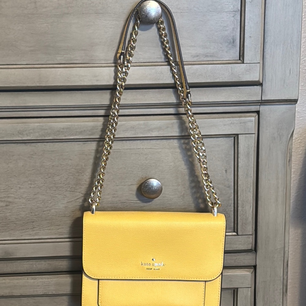 Kate Spade Yellow Crossbody Bag
